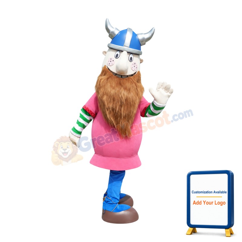 Friendly Lightweight Viking Mascot Costume