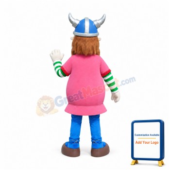 Friendly Lightweight Viking Mascot Costume