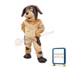Happy Lightweight Brown Dog Mascot Costume