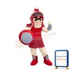 Red Lightweight Spartan Mascot Costume
