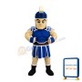 Blue Lightweight Spartan Mascot Costume