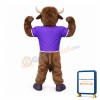 Power Lightweight Buffalo Mascot Costume