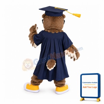 Supber University Owl Mascot Costume