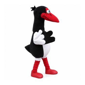 Black Stork Mascot Costume