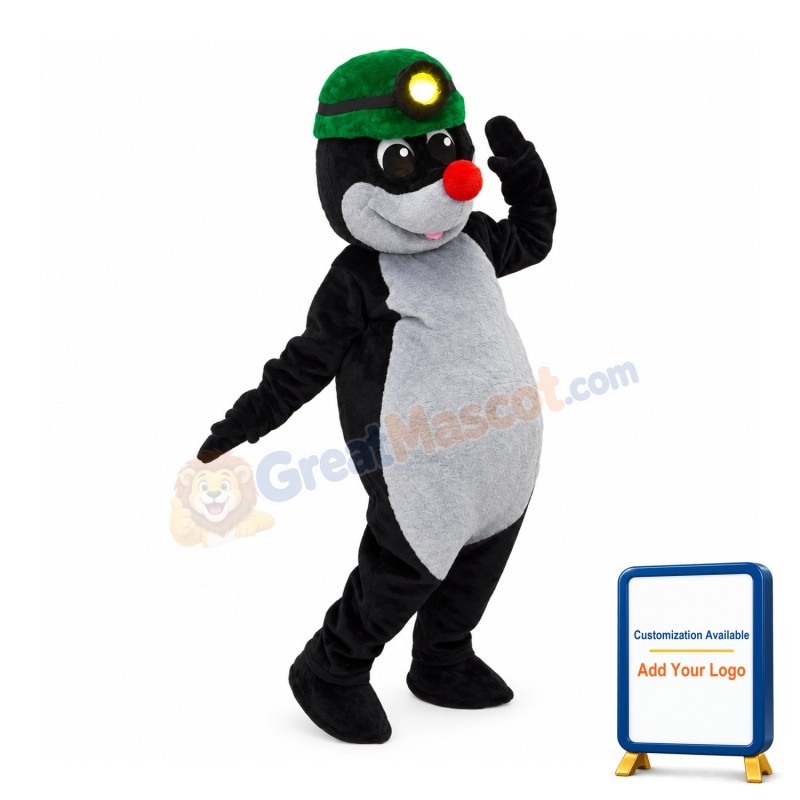 Friendly Lightweight Mole Mascot Costume