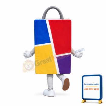 Colorful Bag Mascot Costume