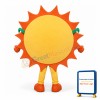 Lovely Realistic Sun Mascot Costume