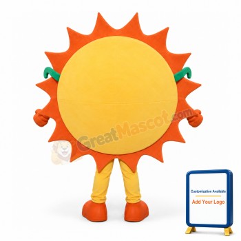 Lovely Realistic Sun Mascot Costume