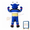 Sport Blue Bull Mascot Costume