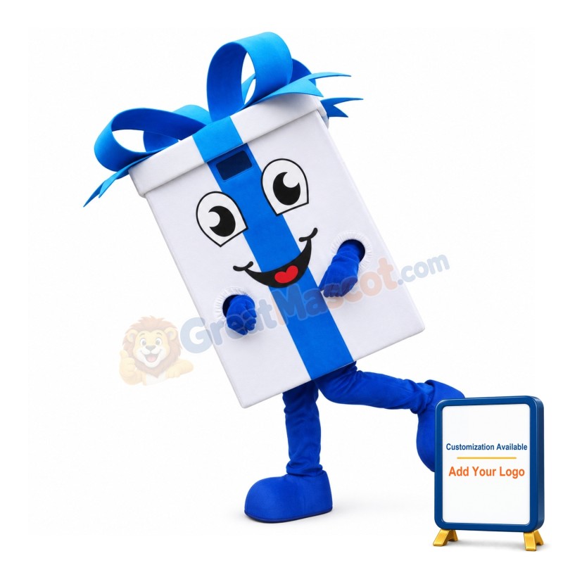 Gift Bag Mascot Costume