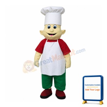 Lightiweght Chef Mascot Costume