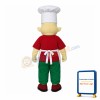 Lightiweght Chef Mascot Costume