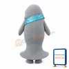 Friendly Manatee Mascot Costume
