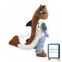 Brown White Fish Mascot Costume