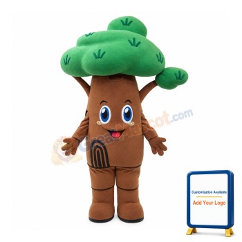 Friendly Lightweight Tree Mascot Costume