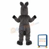 Happy Realistic Donkey Mascot Costume