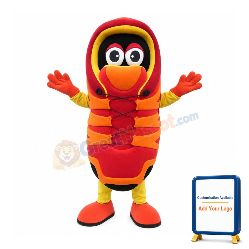 Happy Lightweight Shoes Mascot Costume
