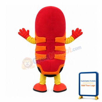 Happy Lightweight Shoes Mascot Costume