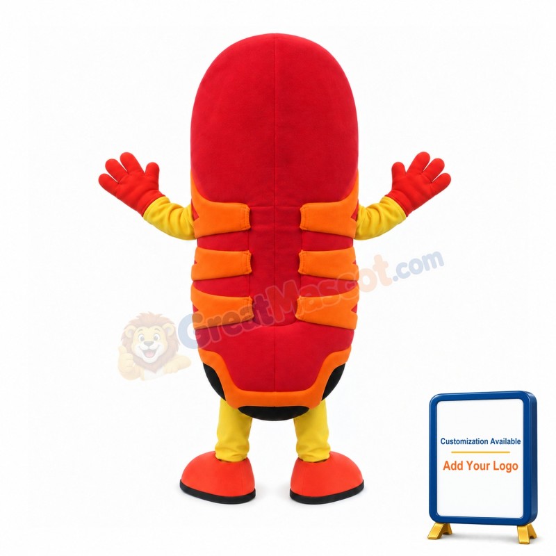Happy Lightweight Shoes Mascot Costume