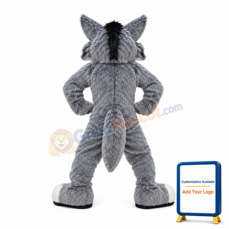 Power Lightweight Wolf Mascot Costume