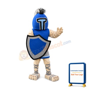Power Lightweight Warrior Mascot Costume