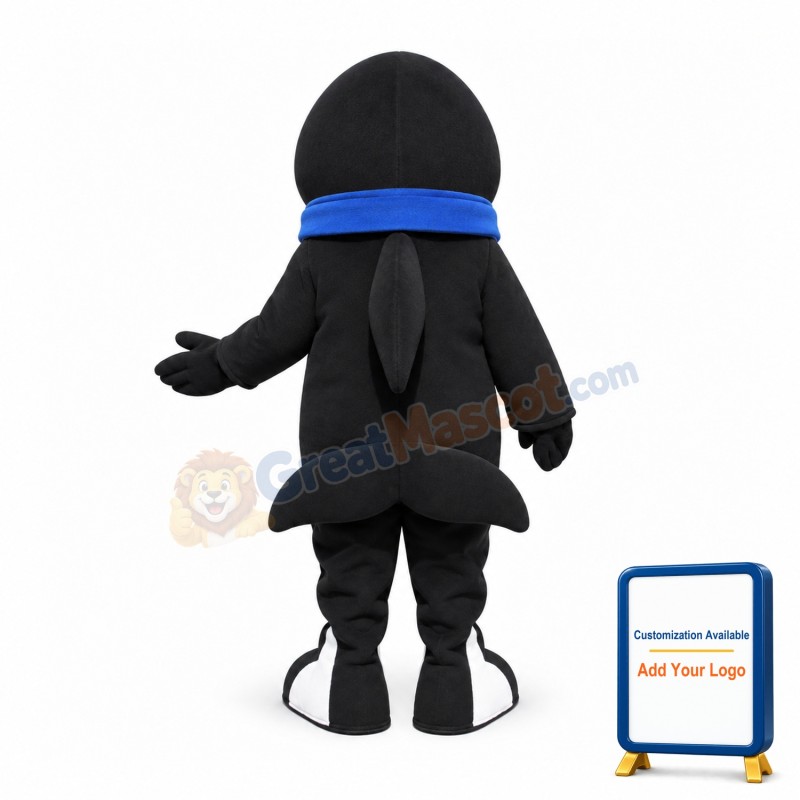 Power Lightweight Killer Whale Mascot Costume