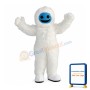 Friendly Lightweight Yeti Mascot Costume