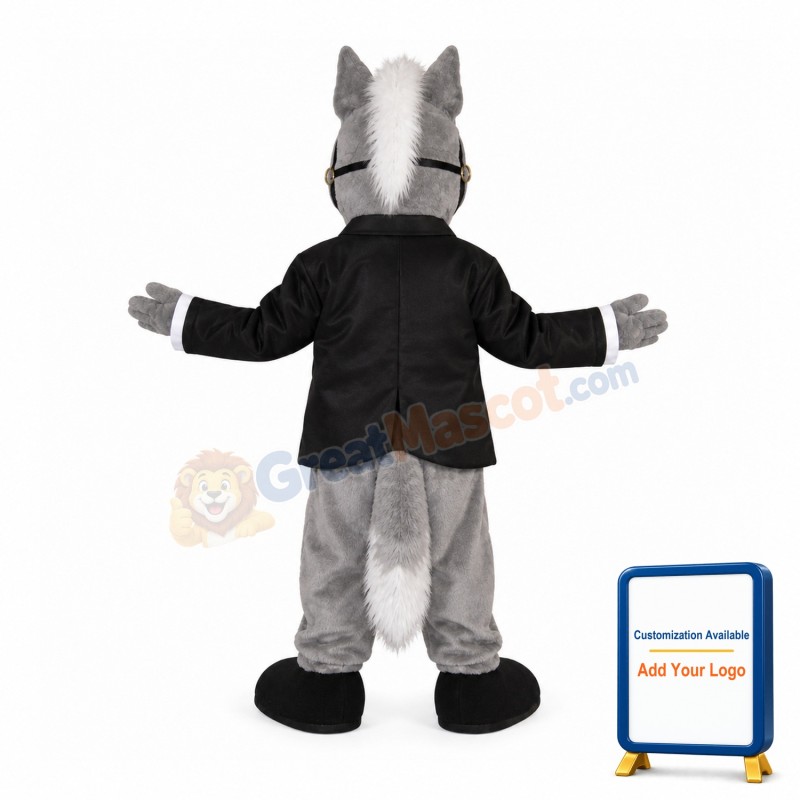 Friendly Lightweight Horse Mascot Costume