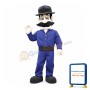 Friendly Lightweight Sheriff Mascot Costume