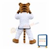 Kung Fu Leopard Mascot Costume