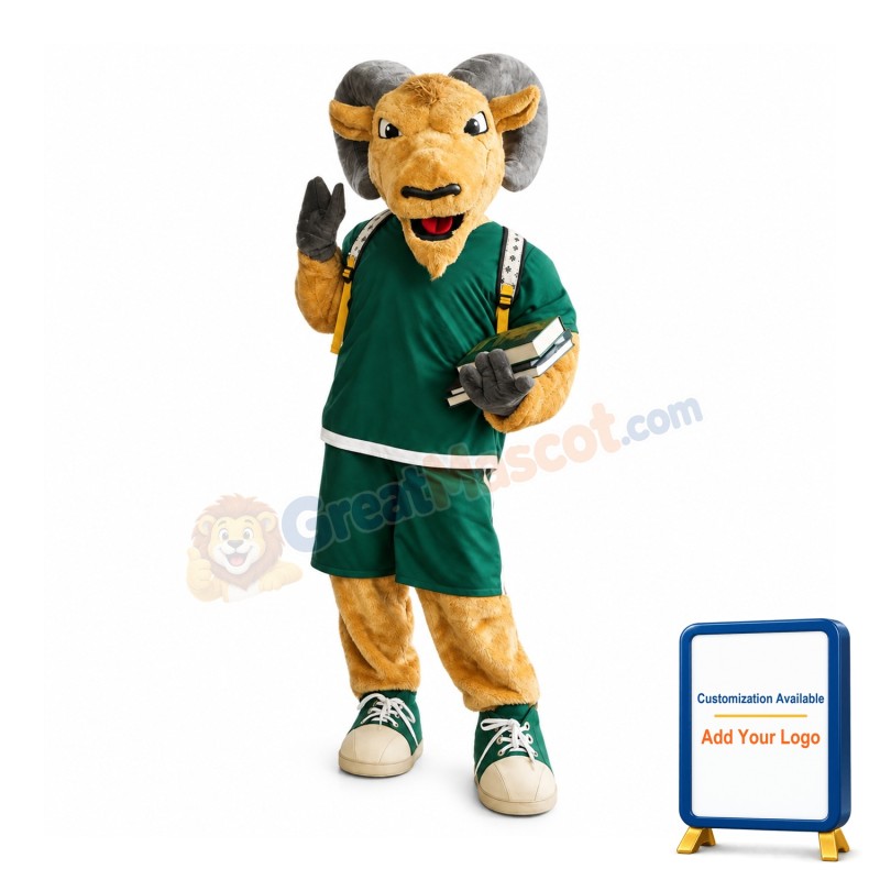 Friendly Power Ram Mascot Costume
