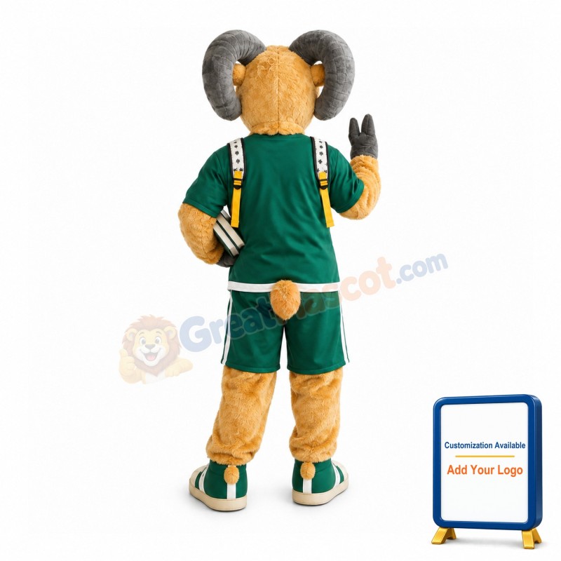 Friendly Power Ram Mascot Costume