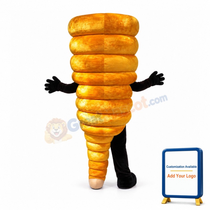 Friendly Tornado Mascot Costume