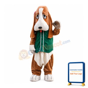 Friendly Labrador Dog Mascot Costume