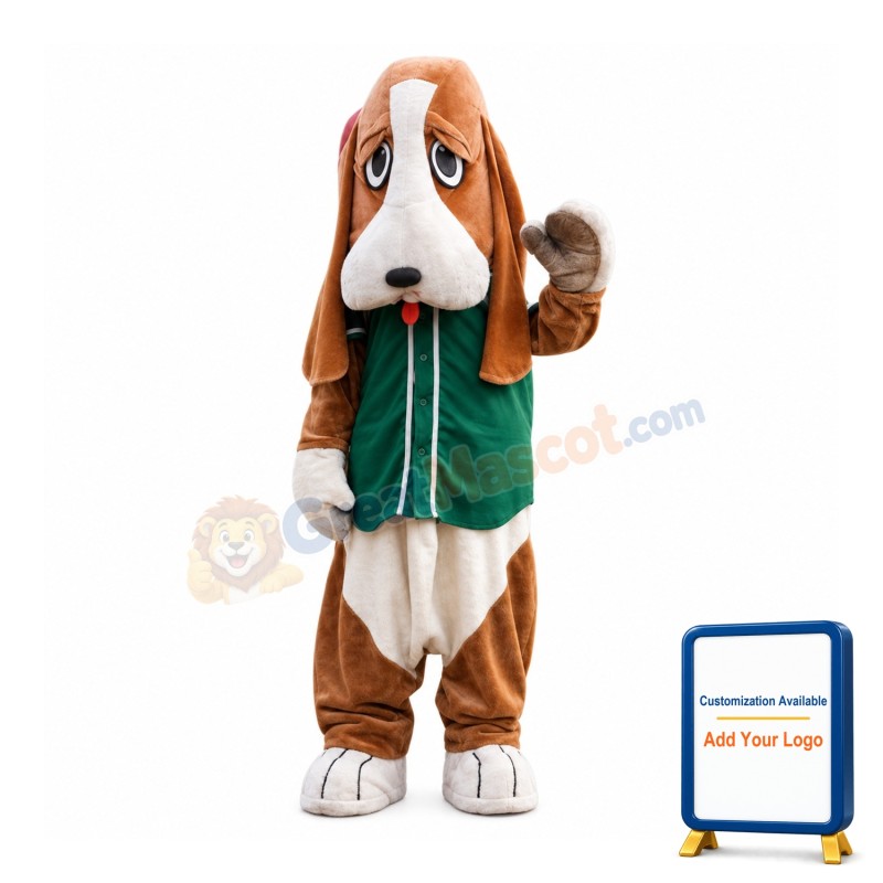 Friendly Labrador Dog Mascot Costume