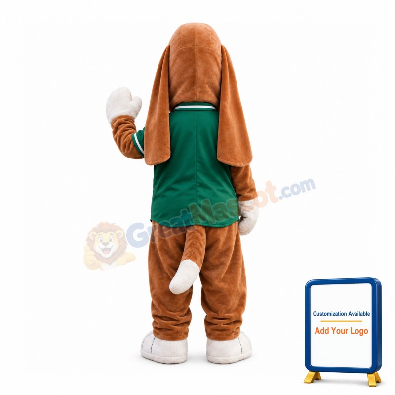 Friendly Labrador Dog Mascot Costume