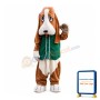Friendly Labrador Dog Mascot Costume