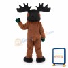 Fierce Lightweight Moose Mascot Costume