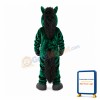 Friendly Lightweight Green Horse Mascot Costume