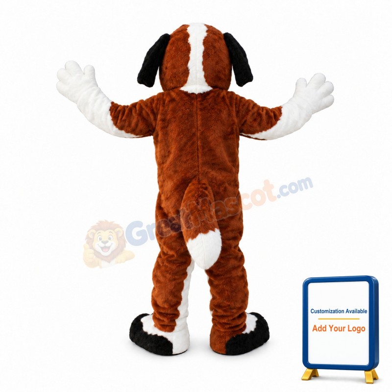 St. Bernard Dog Mascot Costume