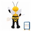 Friendly Realistic Bee Mascot Costume