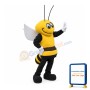 Friendly Realistic Bee Mascot Costume