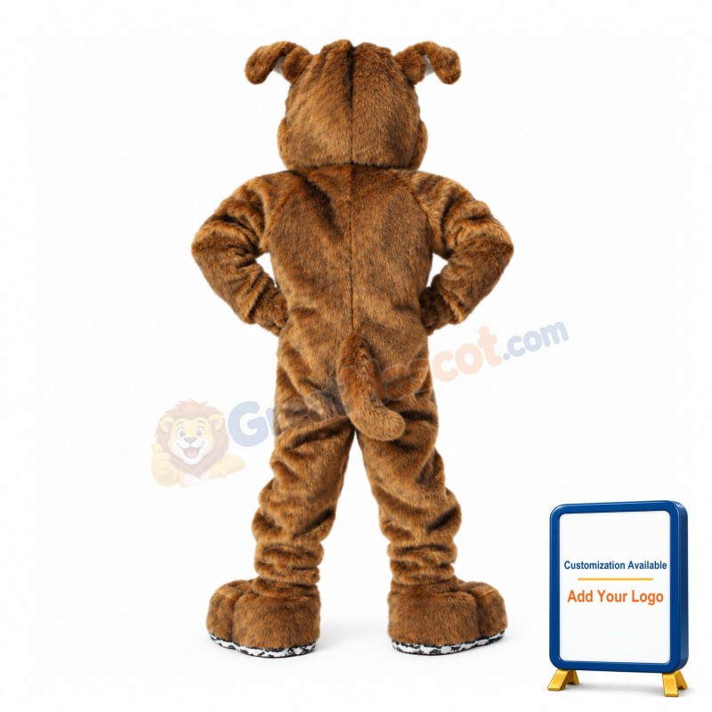 Fierce Realistic Bulldog Mascot Costume