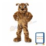 Fierce Realistic Bulldog Mascot Costume