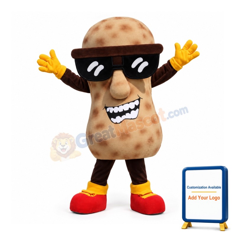 Friendly Potato Mascot Costume