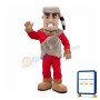 Friendly Realistic Indian Mascot Costume