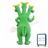 Three-headed Dragon Mascot Costume