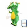 Three-headed Dragon Mascot Costume