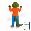 Friendly Realistic Crocodile Mascot Costume