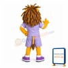 Fashionable Lion Mascot Costume